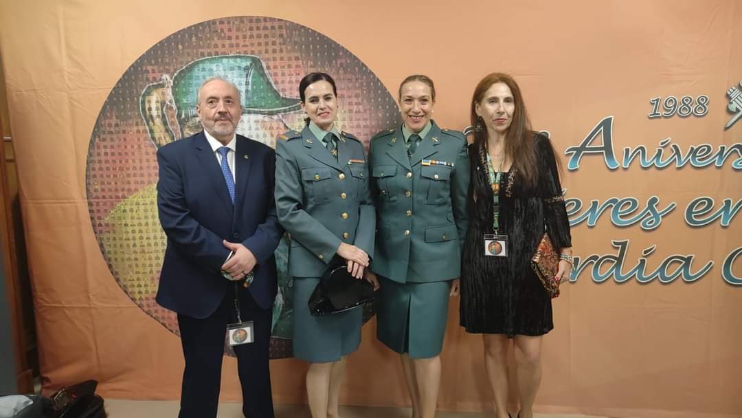 35º ANIVERSARIO INGRESO MUJER EN LA GUARDIA CIVIL. RAGCE ASISTE A LOS ACTOS EN LA DIRECCIÓN GENERAL