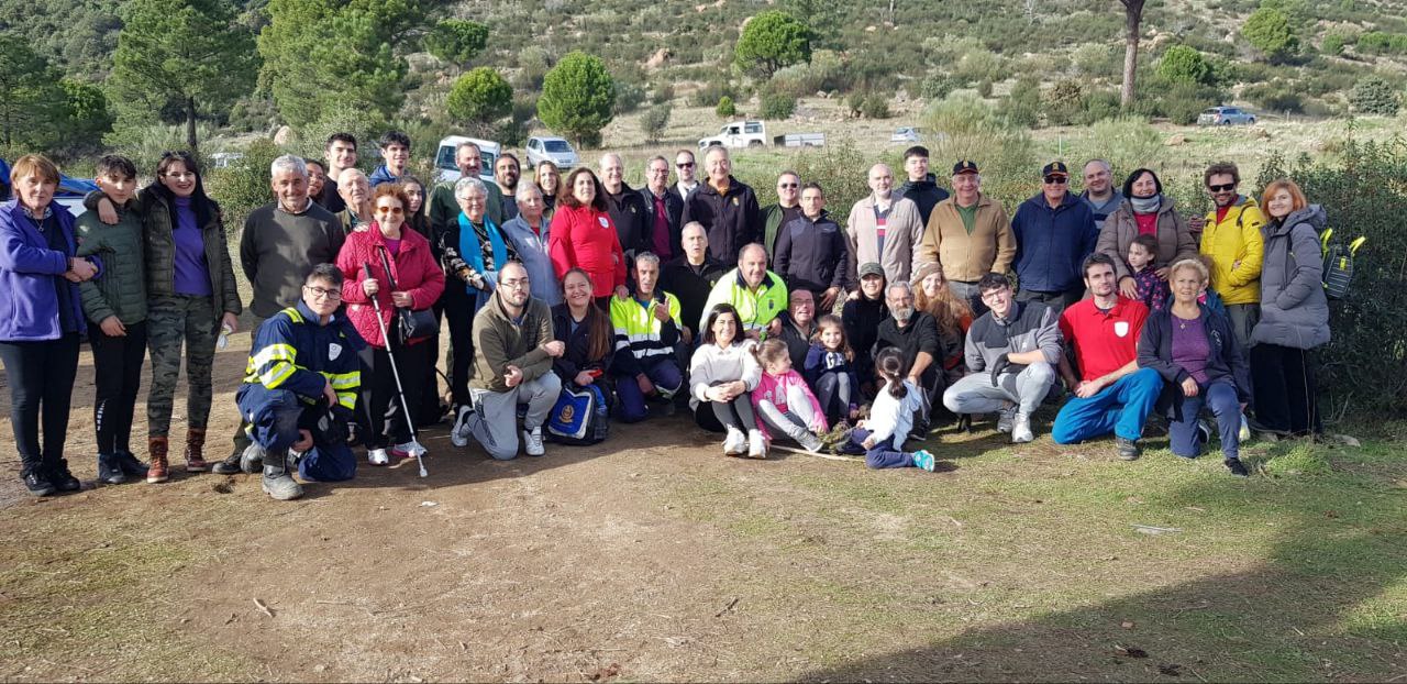 Reforestación en Valdemaqueda junto a ASEVAUME